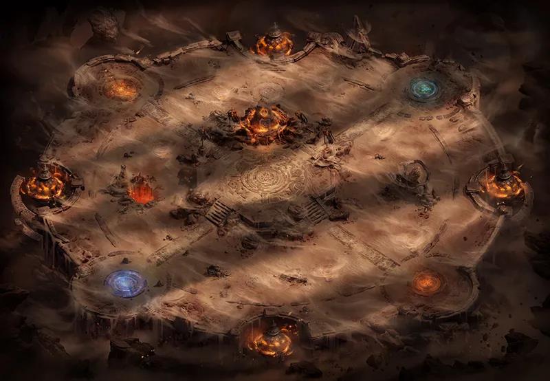 「风吼阵地图」 神途封神演义十绝副本开启 - 风吼阵！